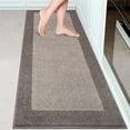 thumbnail image 1 of Machine Washable Kitchen Rug 24" x 70", Non Slip Kitchen Mat for Floor, Absorbent Entrance Runner Rug for Bedroom, Hallway, Bathroom, Door (Roll Packing), 1 of 14