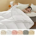 thumbnail image 1 of Machine Washable Lightweight Air Conditioning Comforter, Cooling Blanket, Quilt, 78.7x59in, 1 of 9