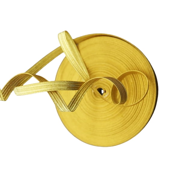 Machine Washable Metallic Ribbon Sewing Edges Binding Fashion Decorative Tape for Professional Apparels Accessories