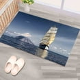thumbnail image 1 of Machine Washable Rug, Living Room Rug, Home Decor Rug, Gift For Her, Sailing Ship Rugs, Coastal Rug, Landscape Rugs, Printed Rug, Large Rug, 5.9'x9.2' - 180x280 cm, 1 of 7