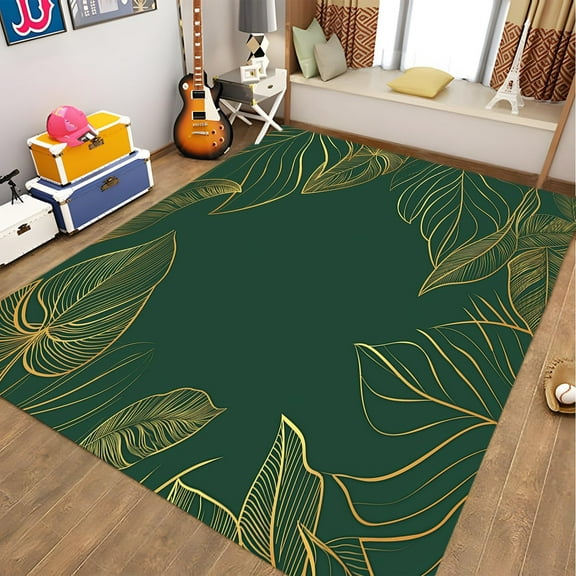 Machine Washable Rugs For Children's Room - Animal Horse Desert Modern Soft Flannel Area Rugs For Bedroom Dining Brown Carpet For Office Living Room Non Slip Rug-4x8ft