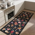thumbnail image 1 of Machine Washable Runner Rug for Kitchen: 2'x6' Hallway Runner Rug Stain Resistant Non Slip Floral Floor Rug with Rubber Backing Non Shedding Soft Carpet Runners for Indoor Entryway Bedroom Bedside, 1 of 12