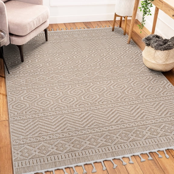 Machine-Woven Construction | Works Well in Home Office and Study | Kid and Pet Approved Rug