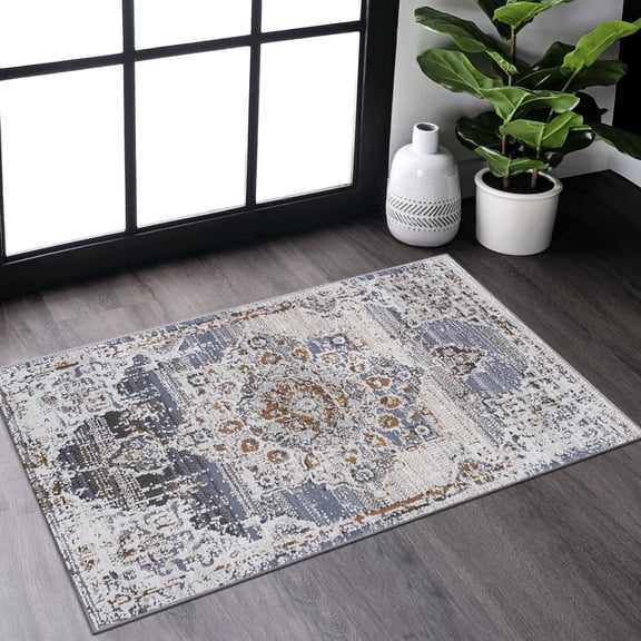 Machine - Woven Loop Pile | Great for Home Office, Study | Pet - Friendly and Low - Maintenance Rug