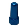 thumbnail image 1 of Machined Aluminum Blue Presta Valve Cap Dust Cover for Bicycle wheels and tubes, 1 of 2