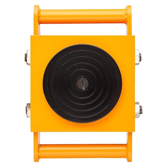 Machinery Skate Dolly 4PCS, 17637 LBS Heavy Duty Industrial Movers, Carbon Steel Roller with 360 Wheels for Warehouse Workshop