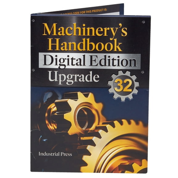 Machinery's Handbook 32 Digital Edition Upgrade (Edition 32) (Multiple copy pack)