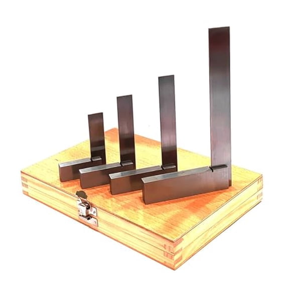 Machinist 2" (50 mm), 3" (75 mm), 4" (100 mm) & 6" (150 mm) Steel Try Square$$Tools