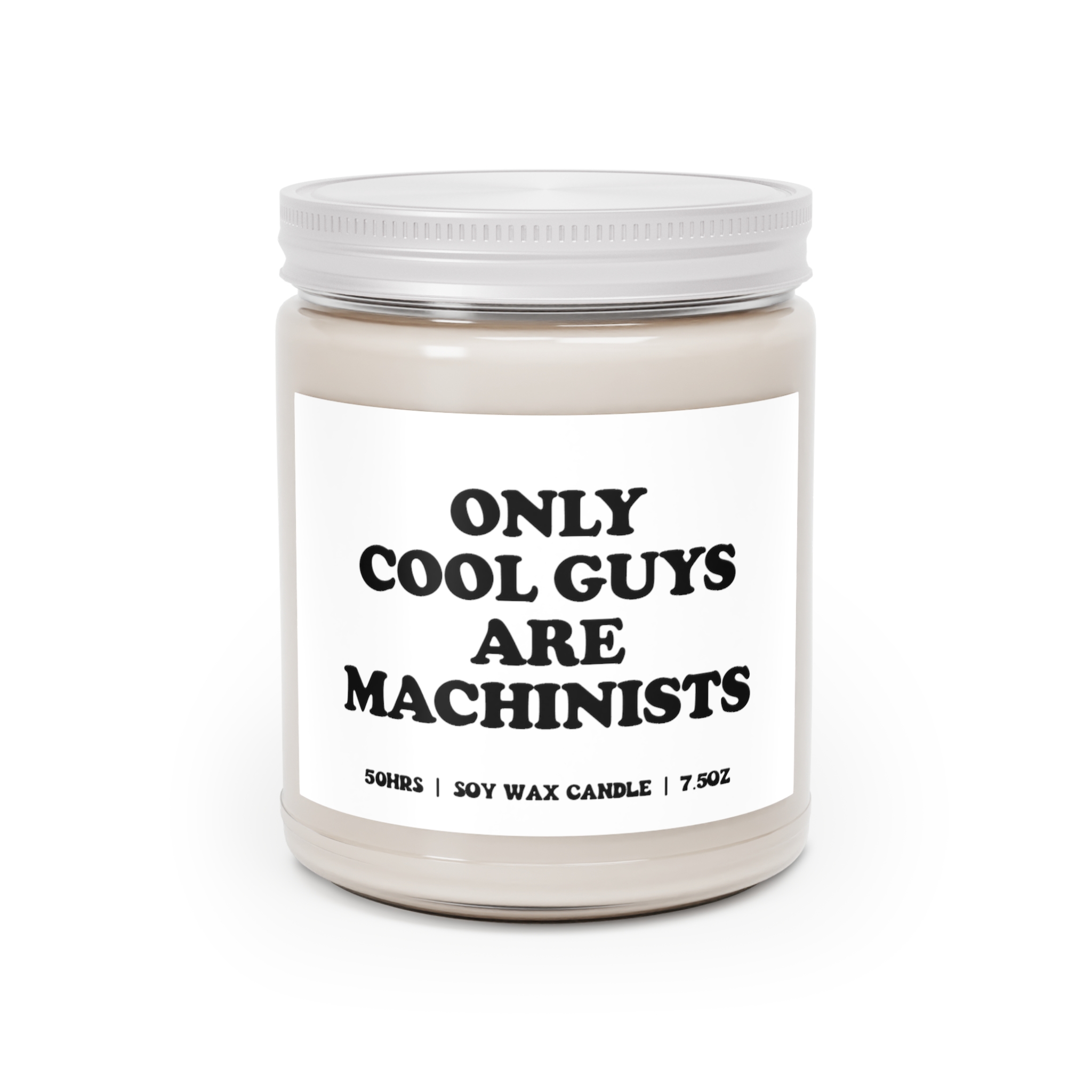 Machinist Candle Gifts Home Office Decor Scented Vanilla Soy Wax
