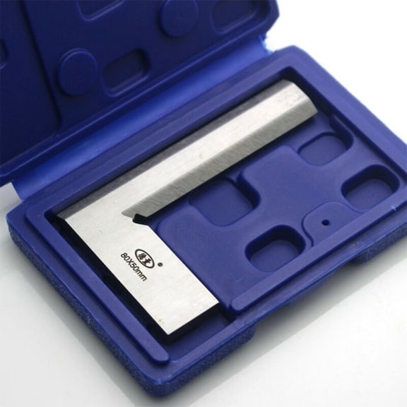 Machinist Edge Square Ruler 90° Right Angle Rulers Engineer Measuring Tool 80×50Mm