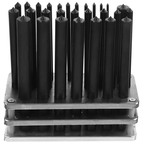 Machinists Tool Hole Punch Tool Hotfix Tool Shower Transfer Punch Punch Tool 12.5X1.3cm Black