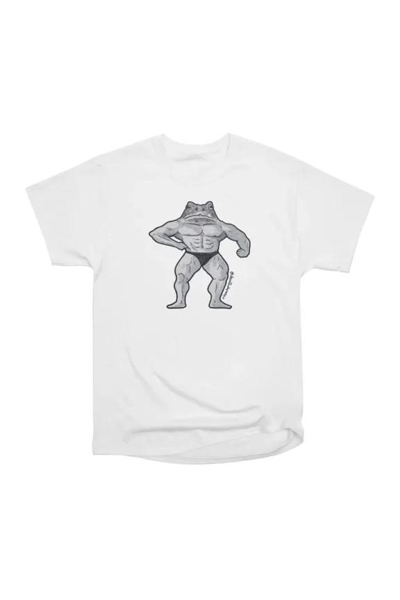 Macho Frog 1 T-Shirt Tee Gift For Him Merch For Her Apparel For Friend