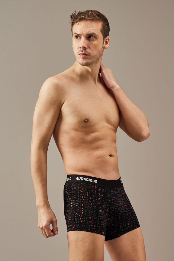 - Men's Essentials - Vibrant Vibes Patterned and Stylish Modal Trunks (SM - 3XL)