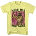 thumbnail image 1 of Macho Man Icons Randy Savage Adult Short Sleeve T Shirt, 1 of 2