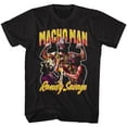 thumbnail image 1 of Macho Man Macho Men Black Adult T-Shirt, 1 of 2