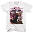 thumbnail image 1 of Macho Man Close-up Collage Men's T Shirt (White, AdultS), 1 of 2