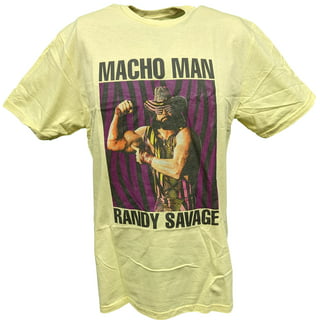 Men's Purple Macho Man Randy Savage Baseball Jersey