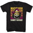 thumbnail image 1 of Macho Man Randy Savage Black Adult T-Shirt, 1 of 2
