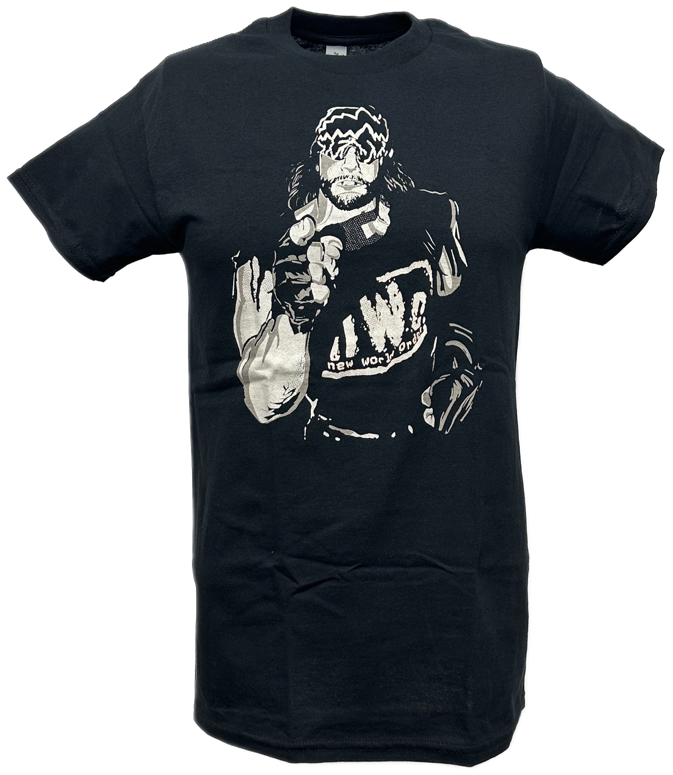 Macho Man Randy Savage nWo Madness Mens Black T-shirt - Walmart.com