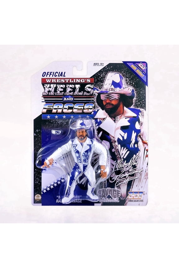 "Macho Man" Randy Savage Wrestling's Heels and Faces Collectible Action Figure