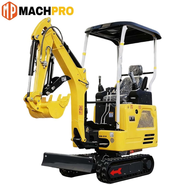 Machpro 1.8 Ton Mini Excavator with Kubota 3-Cylinder Diesel