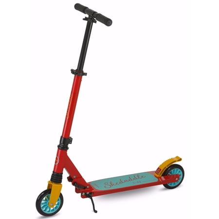 Machrus Scooride Skedaddle S-30 Premium Folding Kids Kick Scooter - Red
