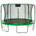thumbnail image 1 of Machrus Skytric 11 ft Round Trampoline Set with Premium Top-Ring Flex Frame Safety Enclosure System, 1 of 4