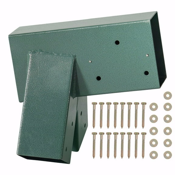 Machrus Swingan A-Frame Bracket - Green Powder Coating - Bolts Included