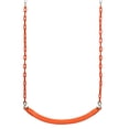 thumbnail image 1 of Machrus Swingan Belt Swing For All Ages - Vinyl Coated Chain - Orange, 1 of 4