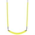 thumbnail image 1 of Machrus Swingan Belt Swing For All Ages with Soft Grip Chain - Fully Assembled - Yellow, 1 of 5
