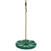 Machrus Swingan Cool Disc Swing With Adjustable Rope - Fully Assembled - Mint Green
