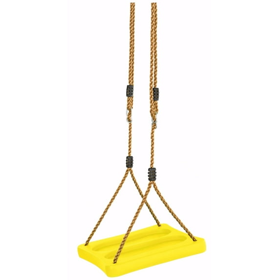 Machrus Swingan One Of A Kind Standing Swing Tree Swing With Adjustable Ropes - Fully Assembled - Yellow
