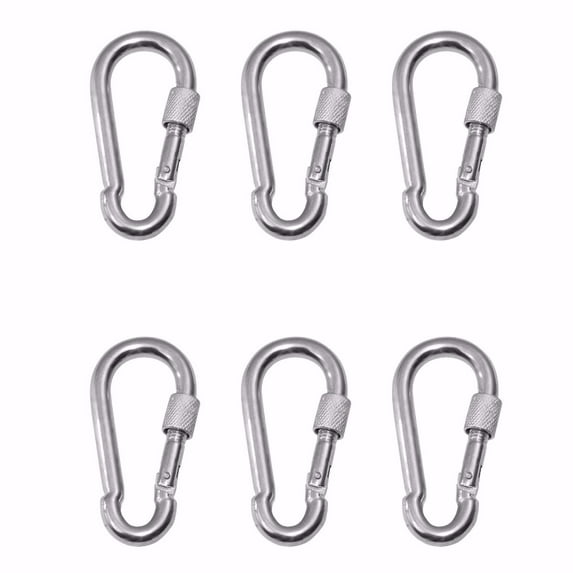 Machrus Swingan Snap Hook With Screw Lock - Set Of 6