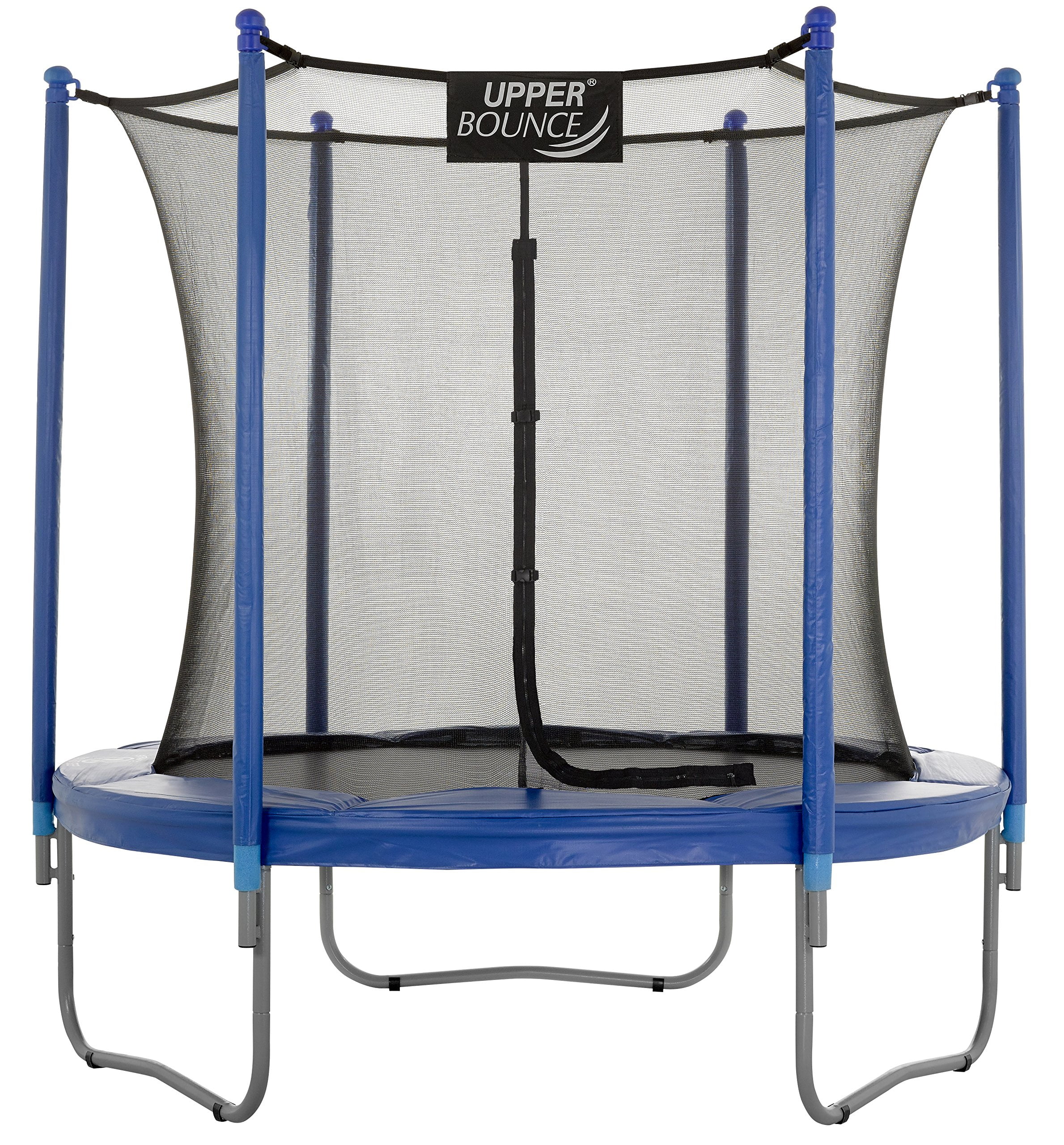 Machrus Upper Bounce 12 FT Round Trampoline Set with Safety Enclosure  System – Backyard Trampoline - Outdoor Trampoline for Kids - Adults