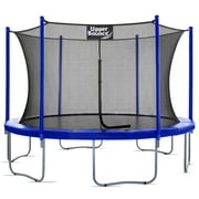 Machrus Upper Bounce 14 ft Round Trampoline Set with Safety Enclosure System   Backyard Trampoline - Outdoor Trampoline for Kids - Adults [47245022]