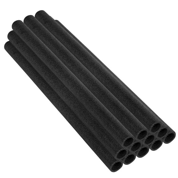Machrus Upper Bounce 33 Inch Trampoline Foam Pole Sleeves - Fits 1.5 inch Diameter Pole - Safety Enclosure Pole Sleeves - Protective pole pad - Trampoline Pole Insulation Padding Foam Tube - Set of 12