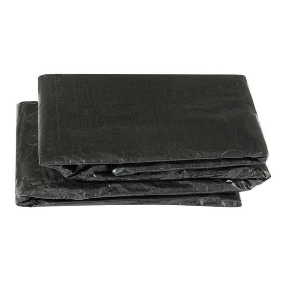 Machrus Upper Bounce 8x14ft Rectangle Trampoline Weather Cover - Weather-Resistant Trampoline Protective Cover - Black