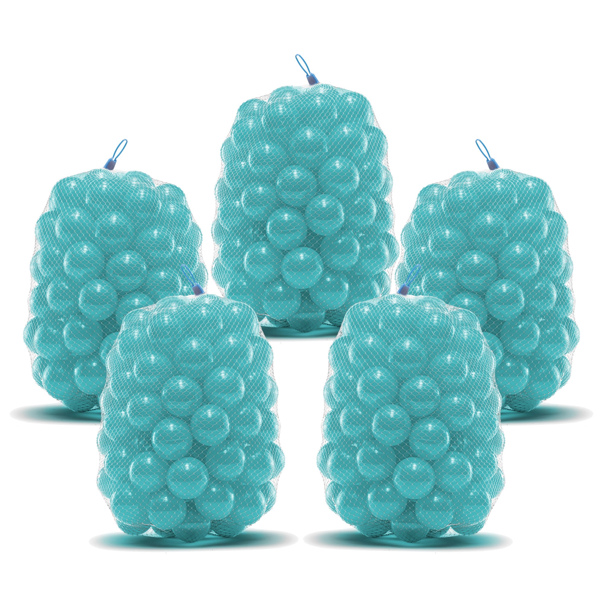 Machrus Upper Bounce Crush Proof Plastic Trampoline Pit Balls – 500 Pack, Turquoise