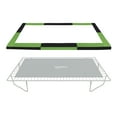 thumbnail image 1 of Machrus Upper Bounce Replacement Spring Cover - Safety Pad, Fits Only for Upper Bounce Brand 10 X 17 FT Rectangular Trampoline Frame - Black/Green, 1 of 5