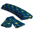 thumbnail image 1 of Machrus Upper Bounce Trampoline Appearance Replacement Set, 8'x14' Rectangular Safety Pad with 12-pole Sleeve Protectors - Starry Night, 1 of 1