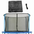 thumbnail image 1 of Machrus Upper Bounce Trampoline Net - Trampoline Safety Net Fits 10 ft Round Trampolines using 4 Curved Poles - Breathable UV and Weather-Resistant Net Replacement for Top Ring Frame - Black, 1 of 6