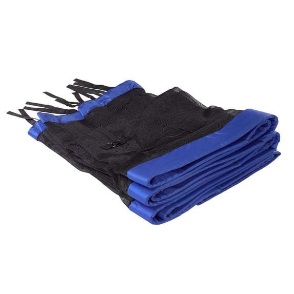 Machrus Upper Bounce Trampoline Net - Trampoline Safety Net Fits 7ft Round Trampoline using 6 Poles or 3 Arches - Breathable, UV and Weather-Resistant Net Replacement with Adjustable Straps