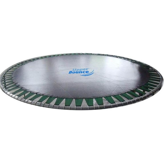 Machrus Upper Bounce Trampoline Replacement Mat with Bungee Cord System - Jumping Mat Compatible with 14ft Round Frame - Ultra Durable PP Mat with High Elasticity - UV & Water Resistant