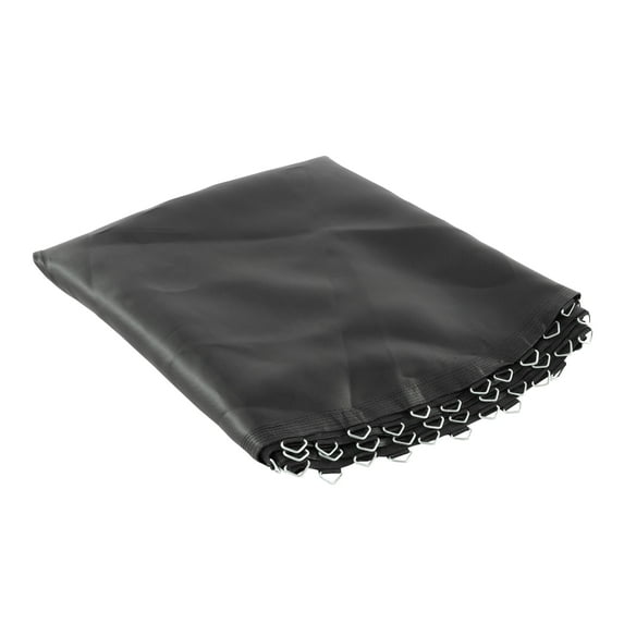 Upper Bounce Trampoline Replacement Mat set with Sturdy 72 V-Rings and 5.5" Springs - Jumping Mat Compatible with 11ft Round Frames - Set Includes Mat, Springs, V-Rings & Spring Pull Tool