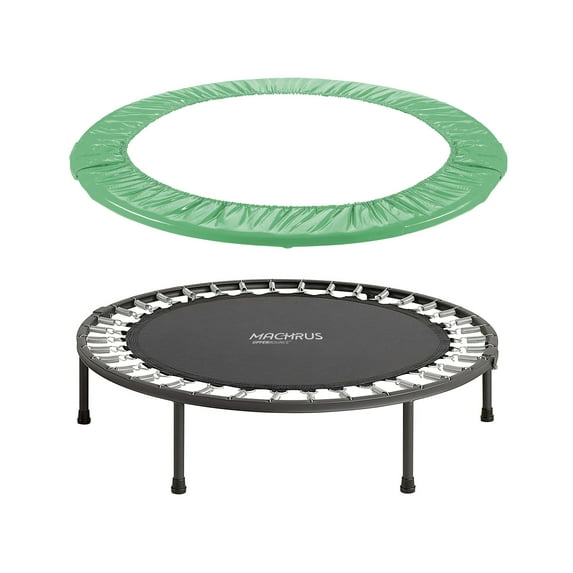 Machrus Upper Bounce Trampoline Spring Cover - Replacement Safety Pad for trampolines Fit's 36" Round Mini Rebounder Trampoline with 6 Legs - Green