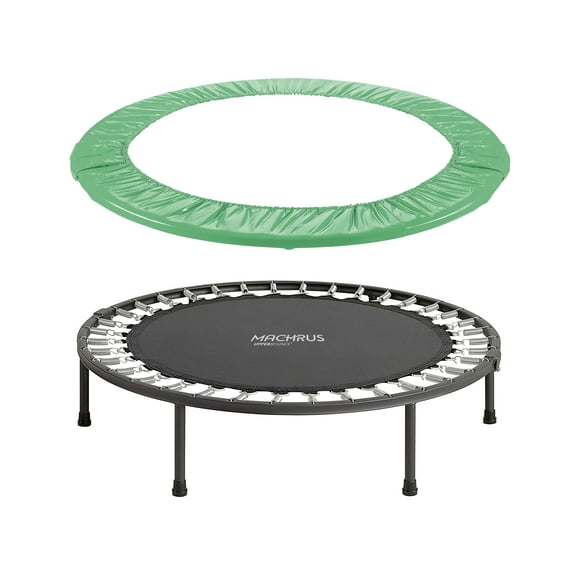 Machrus Upper Bounce Trampoline Spring Cover - Replacement Safety Pad for trampolines Fit's 44" Round Mini Rebounder Trampoline with 6 Legs - Green