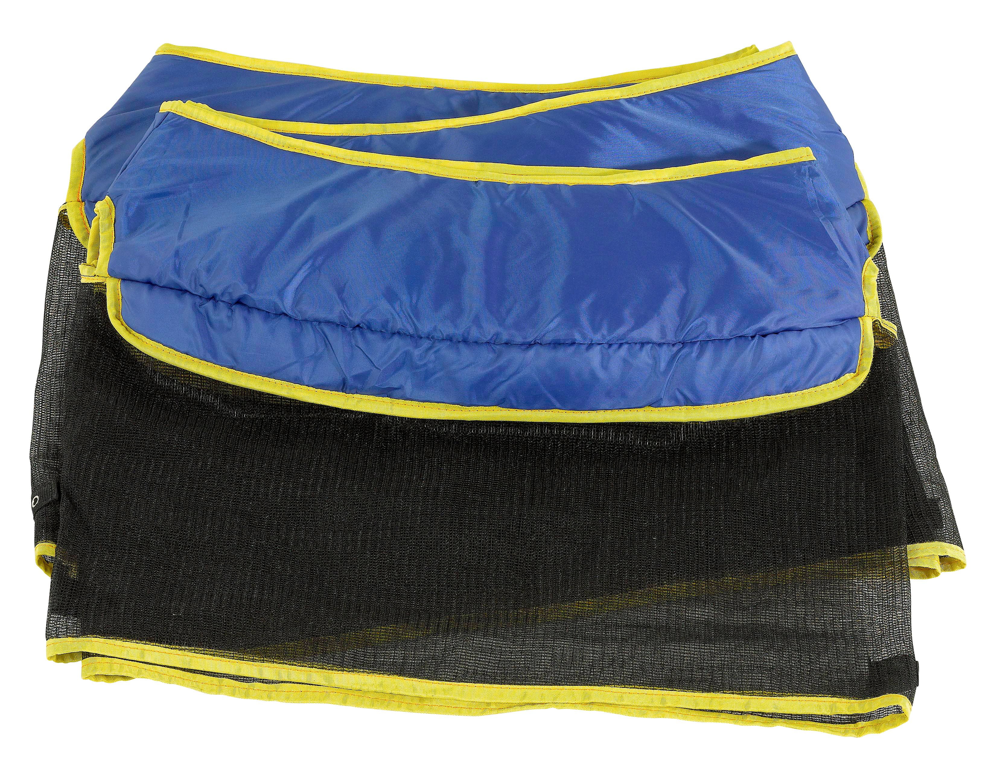 Machrus Upper Bounce Trampoline Spring Cover - Replacement Safety Pad for trampolines Fit's 55" Round Mini Rebounder Trampoline with 3" Skirt Padding all around Frame and Legs - Blue