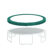 Upper Bounce Trampoline Super Spring Cover - Safety Pad, Fits 10 FT Round Trampoline Frame - Green