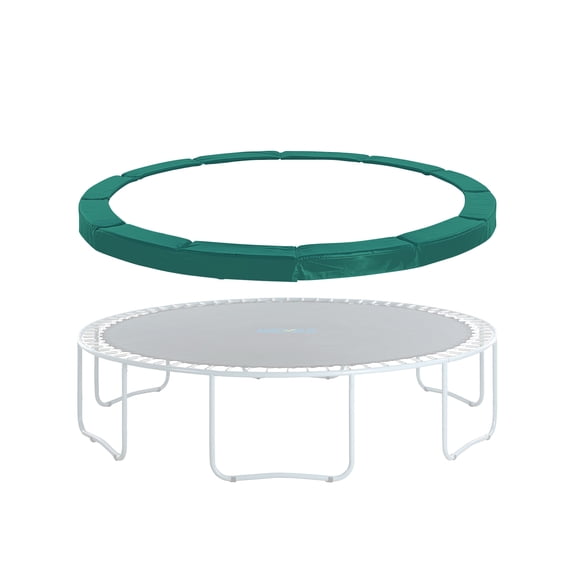 Upper Bounce Trampoline Super Spring Cover - Safety Pad, Fits 13 FT Round Trampoline Frame - Green