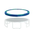 thumbnail image 1 of Upper Bounce Trampoline Super Spring Cover - Safety Pad, Fits 15 FT Round Trampoline Frame - Blue/Green, 1 of 6